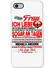 AN MEINE FRAU - Ich Liebe Dich Phone Case thumbnail