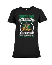 Daughter Risks Her Life to Save Strangers Imagine Premium Fit Ladies Tee tile