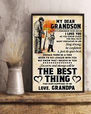 MY DEAR GRANDSON - Love GRANDPA 11x17 Poster lifestyle-poster-3