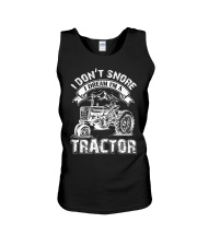 Vintage I Don't Snore I Dream I'm a Tractor Unisex Tank tile