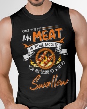You Put My Meat in Your Mouth Going to Swallow Sleeveless Tee garment-tshirt-tanktop-detail-front-chest-01