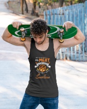 You Put My Meat in Your Mouth Going to Swallow Unisex Tank apparel-tshirt-unisex-sleeveless-lifestyle-front-02