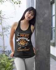 You Put My Meat in Your Mouth Going to Swallow Ladies Flowy Tank apparel-ladies-flowy-tank-lifestyle-front-25