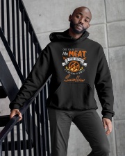 You Put My Meat in Your Mouth Going to Swallow Hooded Sweatshirt apparel-hooded-sweatshirt-lifestyle-front-10