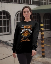 You Put My Meat in Your Mouth Going to Swallow Long Sleeve Tee apparel-long-sleeve-tee-lifestyle-09
