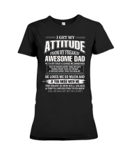 I Love God Some of His Children Get On My Nerves Premium Fit Ladies Tee thumbnail