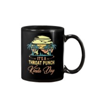 Vintage It's A Throat Punch Kinda Day Retro Mug thumbnail