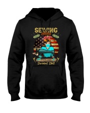 Sewing is Not A Hobby It's A 2020 Survival Skill Hooded Sweatshirt tile