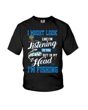 I Might Look Like I'm Listening to you Youth T-Shirt thumbnail