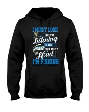 I Might Look Like I'm Listening to you Hooded Sweatshirt thumbnail