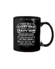 Lucky Son Have A Crazy Mom I'm Proud Of It Family Mug tile