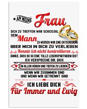 AN MEINE FRAU 11x17 Poster thumbnail