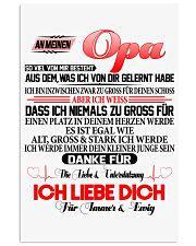 AN MEINEN OPA 11x17 Poster thumbnail