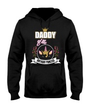 Daddy Of The Birthday Princess Floral Unicorn Hooded Sweatshirt tile