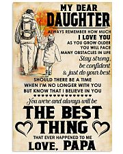 MY DEAR DAUGHTER - LOVE PAPA 11x17 Poster front