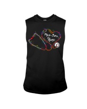 Colorful Smoke Heart Stethoscope Med-Surg Nurse Sleeveless Tee thumbnail