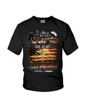 She is Not Just A Nurse She is My Girlfriend Youth T-Shirt tile