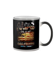 She is Not Just A Nurse She is My Girlfriend Color Changing Mug tile