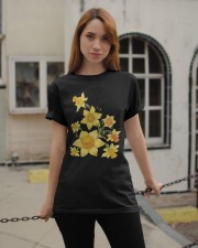 Beautiful Daffodils Flower Tee Spring Design Classic T-Shirt apparel-classic-tshirt-lifestyle-19