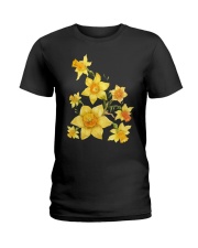 Beautiful Daffodils Flower Tee Spring Design Ladies T-Shirt thumbnail