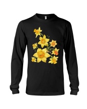 Beautiful Daffodils Flower Tee Spring Design Long Sleeve Tee thumbnail