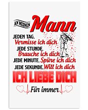 AN MEINEN MANN - ICH LIEBE DICH 11x17 Poster thumbnail