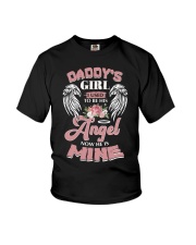 Daddy's Girl I Used To Be His Angel Fathers Day Youth T-Shirt tile