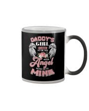 Daddy's Girl I Used To Be His Angel Fathers Day Color Changing Mug tile