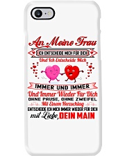 AN MEINE FRAU - DEINE MAIN Phone Case thumbnail