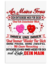 AN MEINE FRAU - DEINE MAIN 11x17 Poster thumbnail