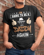 I'm Going To Be A Daddy Again Fathers Day Classic T-Shirt apparel-classic-tshirt-lifestyle-26