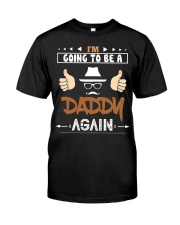 I'm Going To Be A Daddy Again Fathers Day Premium Fit Mens Tee tile