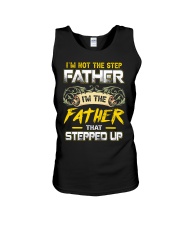 Lucky Son- Raised by A Freaking Awesome Mom Family Unisex Tank tile