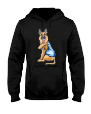German shepherd mom Hooded Sweatshirt tile