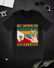 Best German Shepherd Dad Ever Classic T-Shirt lifestyle-mens-crewneck-front-16
