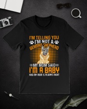 German shepherd Baby Classic T-Shirt lifestyle-mens-crewneck-front-16