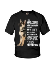 German Shepherd Friend Youth T-Shirt tile