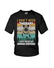 I Don't Need Therapy I just need My GSD Youth T-Shirt tile