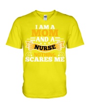 I am a mom and a nurse V-Neck T-Shirt thumbnail