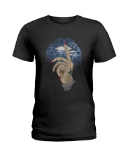 Cowboy lips Shut the fuck up shirt Ladies T-Shirt thumbnail
