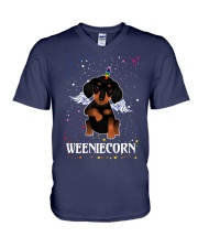 WEENIECORN V-Neck T-Shirt thumbnail