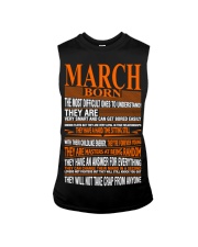 march born they will not take crap anyone Sleeveless Tee tile