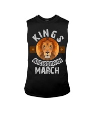 Kings are born in march t-shirts Sleeveless Tee thumbnail