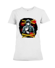 Here kill covid Premium Fit Ladies Tee thumbnail