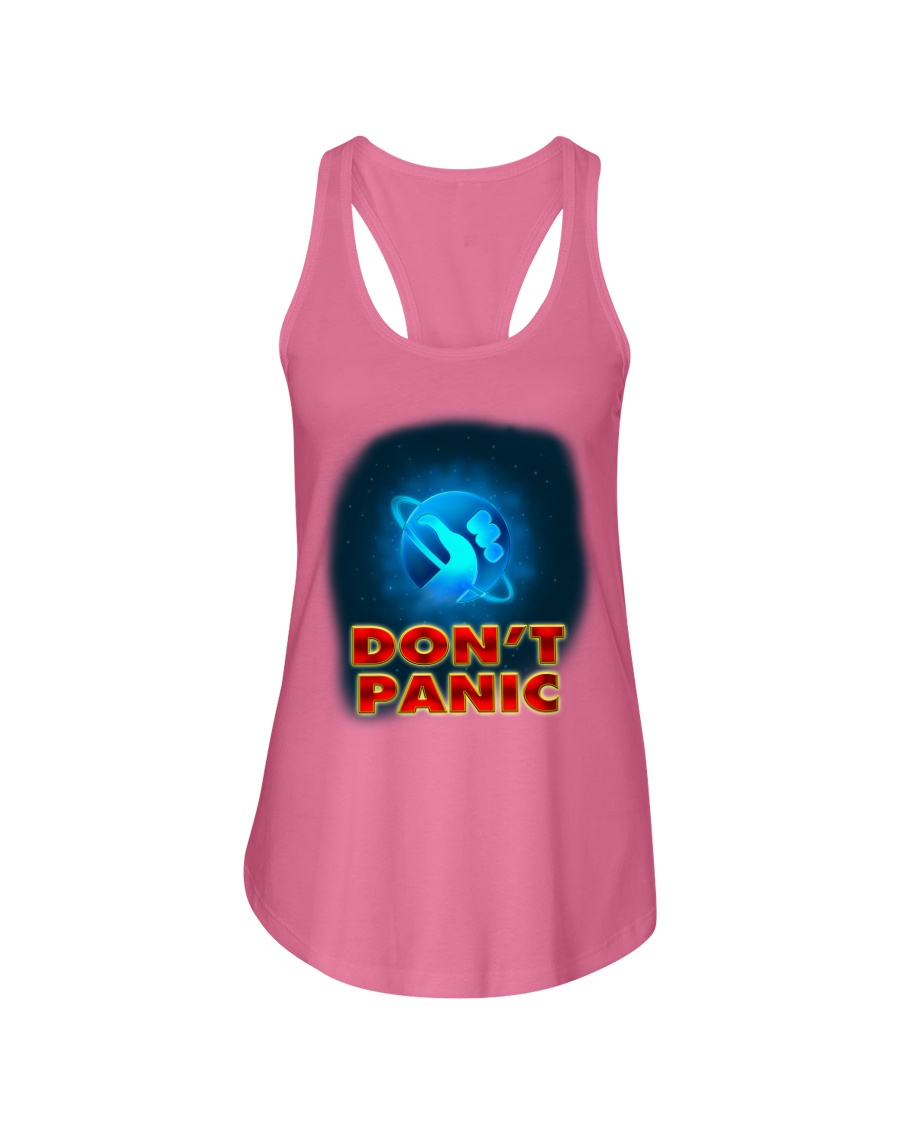 Don't Panic - Guida Galattica per Autostoppisti Ladies Flowy Tank