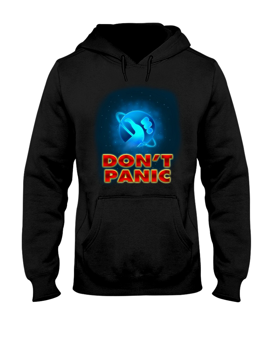 Don't Panic - Guida Galattica per Autostoppisti Hooded Sweatshirt