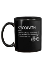 Cycling Funny Design - Cycopath Noun Mug back