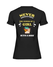 Never underestimate the power of a Girl Premium Fit Ladies Tee thumbnail