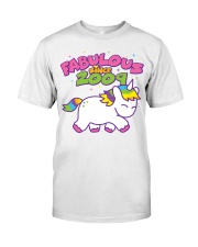 Fabulous Since 2009 Birthday Unicorn T-Shirt Classic T-Shirt thumbnail