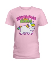Fabulous Since 2008 Birthday Unicorn T-Shirt Ladies T-Shirt thumbnail